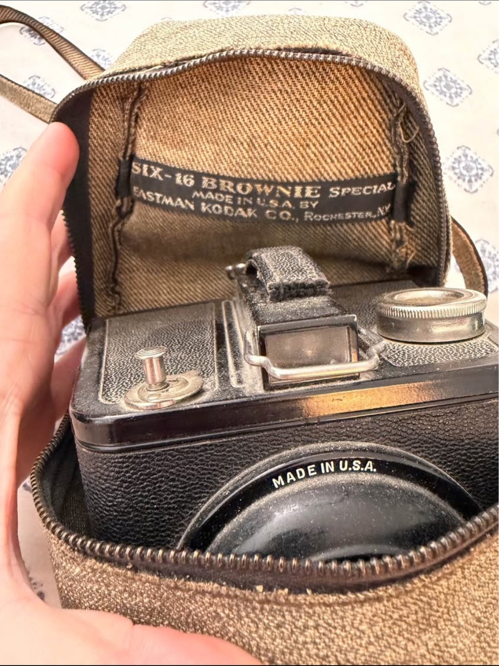 Vintage Kodak Black Six-16 Brownie Special Camera